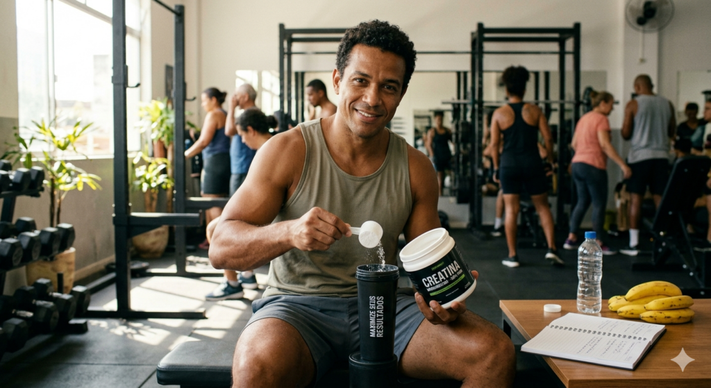 Qual é a melhor creatina para ganho de massa muscular?