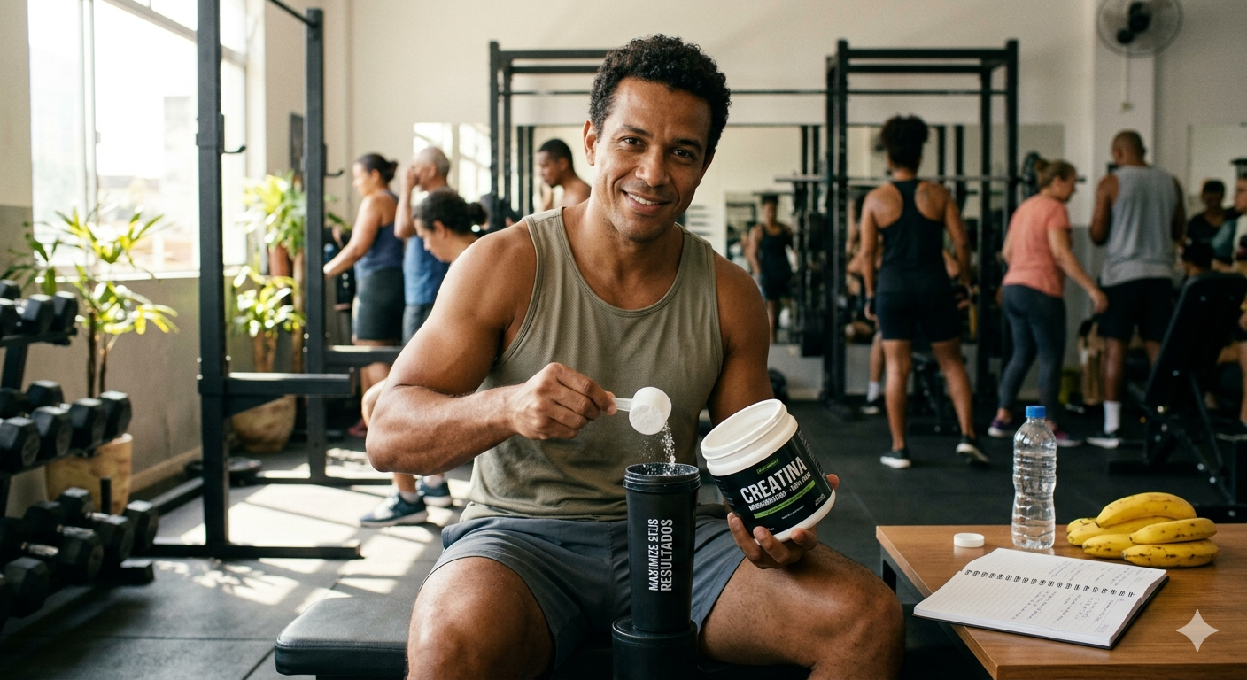 Qual é a melhor creatina para ganho de massa muscular?