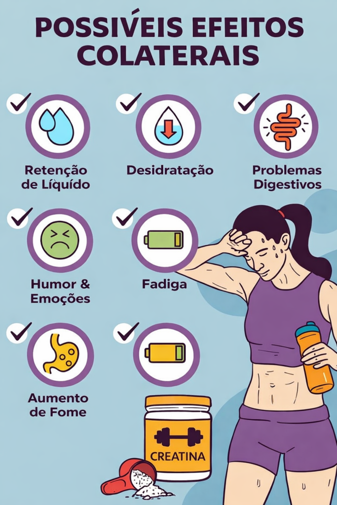 Efeitos Colaterais da Creatina Mitos, Verdades e Como Usar com Segurança